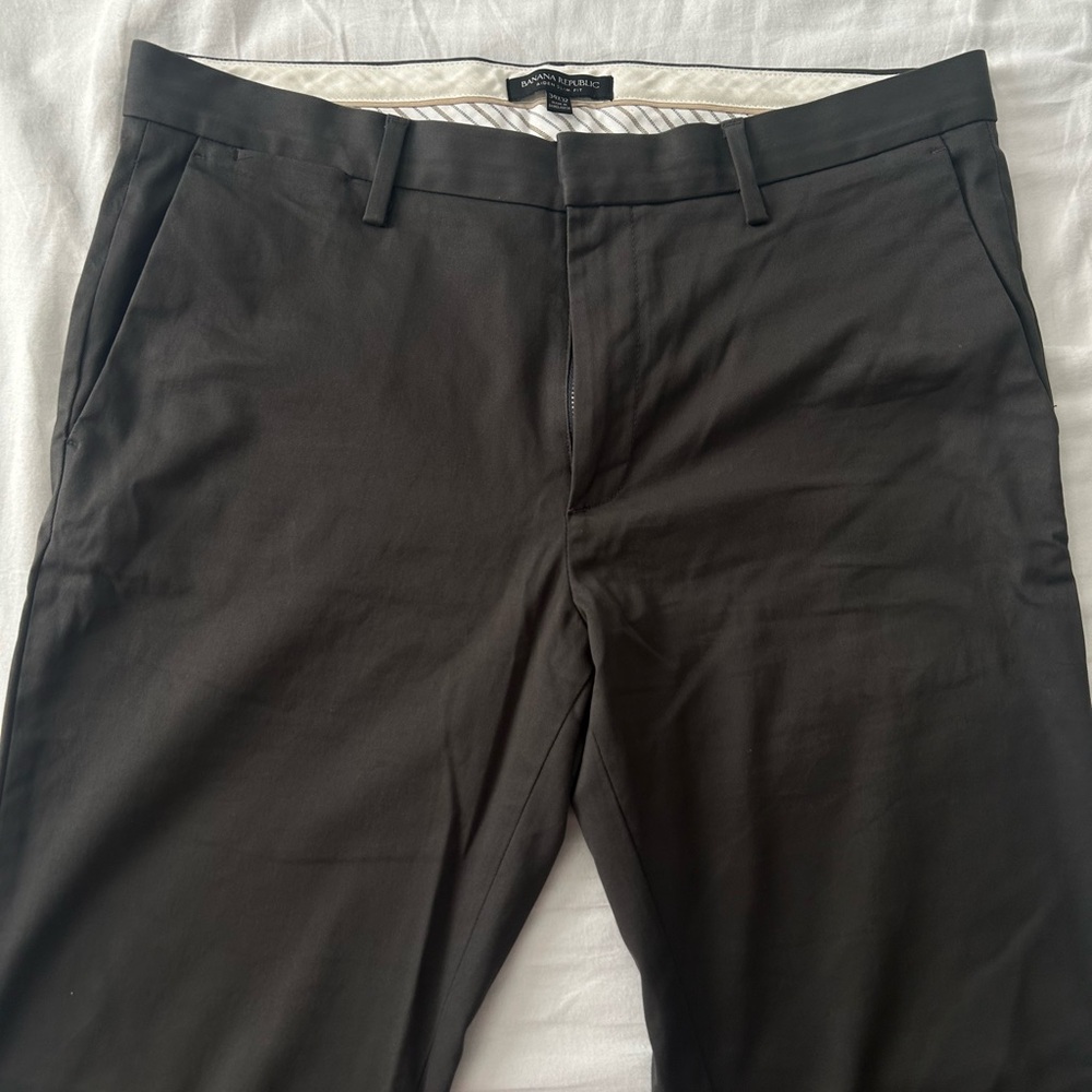 Banana Republic Charcoal chinos